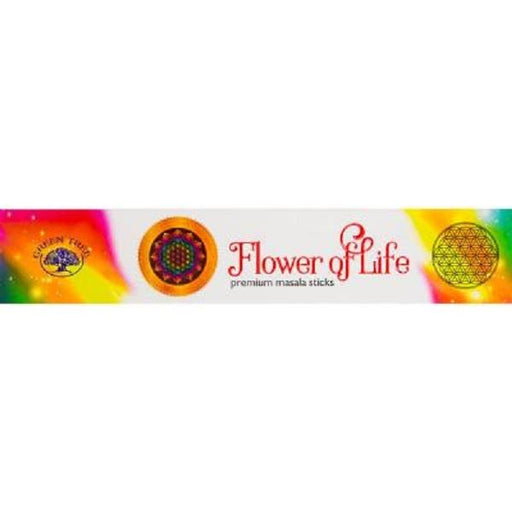 Green Tree Incense Flower of Life 15g box | Earthworks