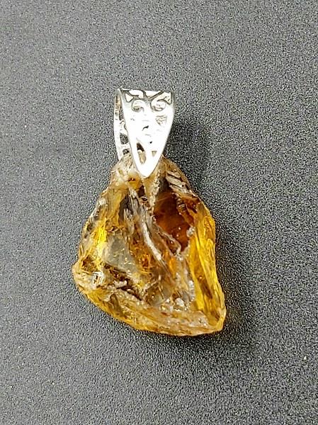 Pendant Citrine Rough