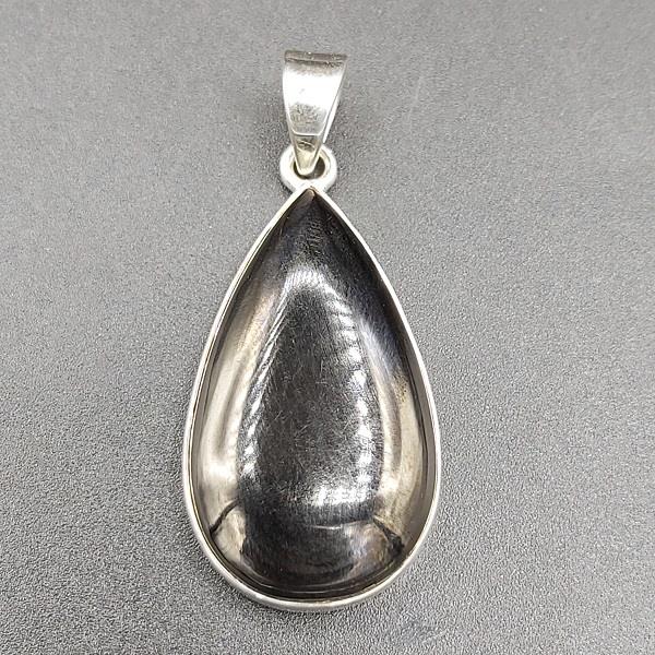 Pendant Super Shungite Sterling Silver