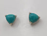 Earrings Turquoise Sterling Silver Stud | Earthworks