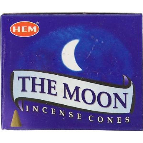 Hem Incense The Moon 10pk cones