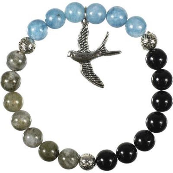 8mm Bracelet Let Go Swallow