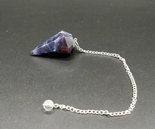 Pendulum Iolite Faceted