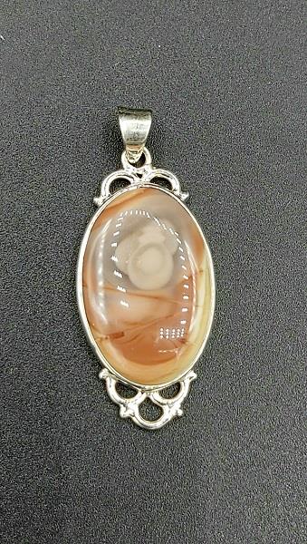 Pendant Imperial Jasper Sterling Silver