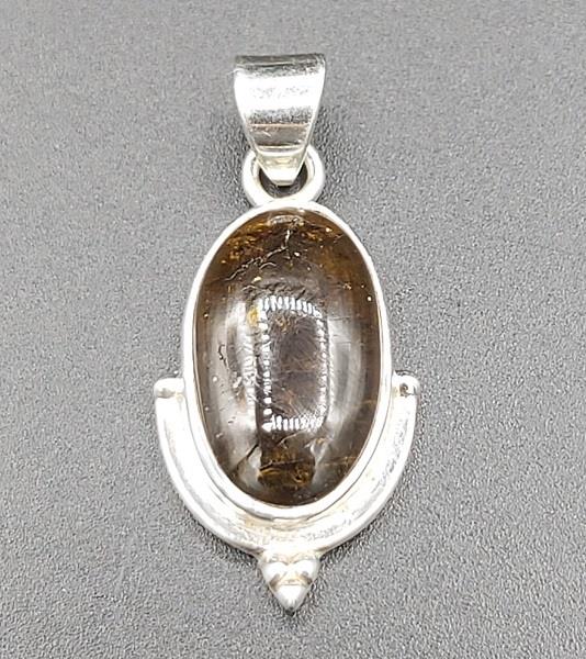 Pendant Brown Tourmaline Sterling Silver