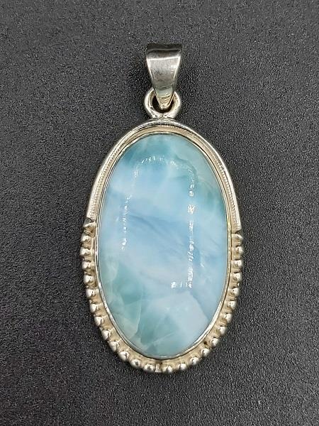 Pendant Larimar Sterling Silver