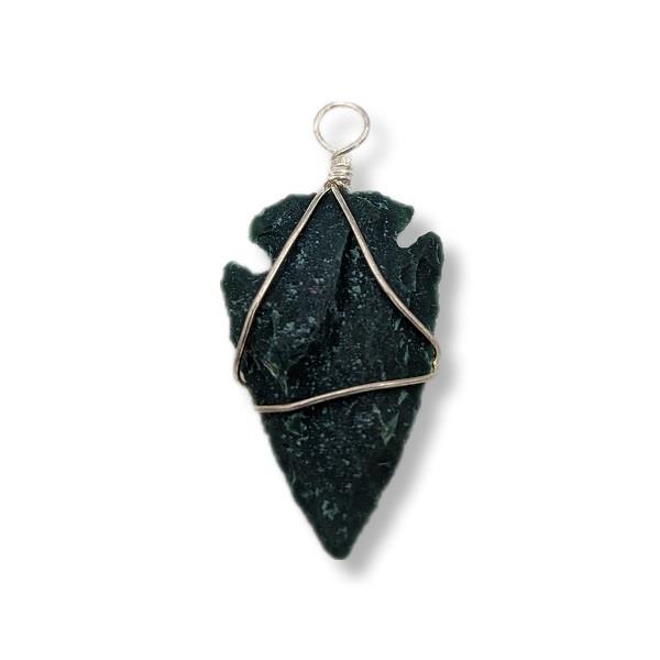 Pendant Bloodstone Arrowhead | Earthworks