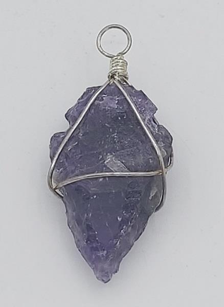 Pendant Amethyst Arrowhead