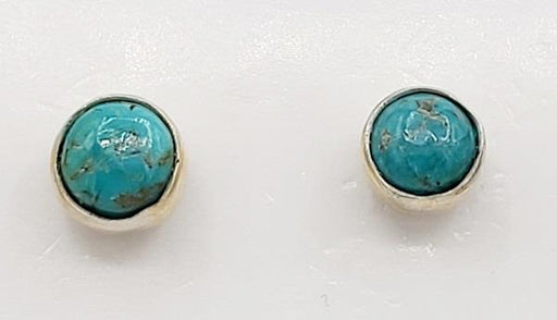 Earrings Turquoise Sterling Silver Stud | Earthworks