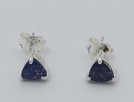 Earrings Lapis Lazuli Sterling Silver Stud | Earthworks