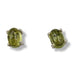 Earrings Peridot Stud Sterling Silver | Earthworks 