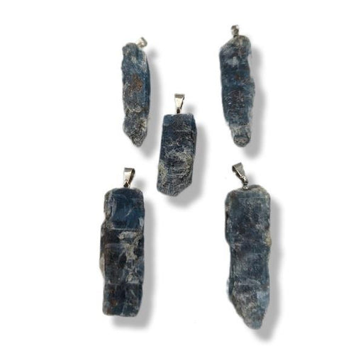 Pendant Blue Kyanite Blade with Bail | Earthworks
