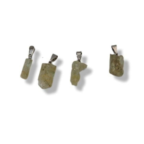 Pendant Helidore Yellow Aquamarine | Earthworks