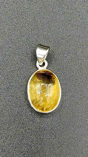 Pendant Citrine Sterling Silver