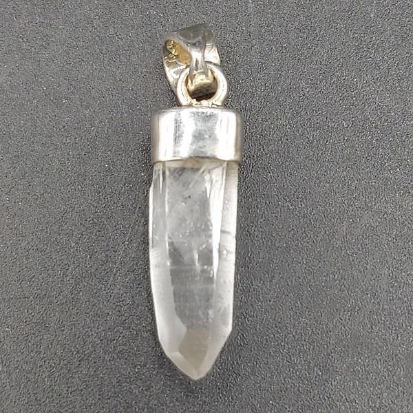 Pendant Lemurian Quartz Sterling Silver