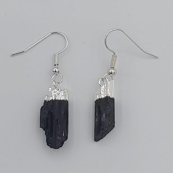 Black Tourmaline Earrings