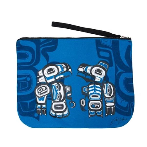 Eco Zip Pouch Love Birds | Earthworks