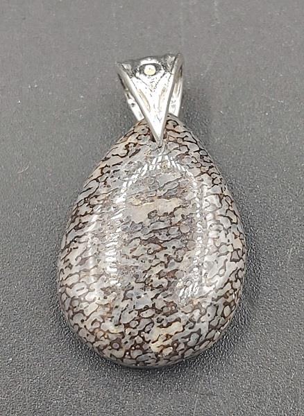 Pendant Dinosaur Bone Sterling Silver