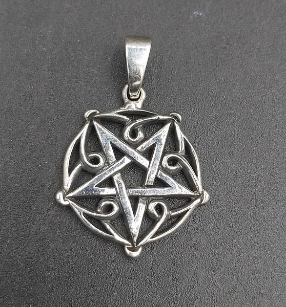 Pendant Pentacle Sterling Silver