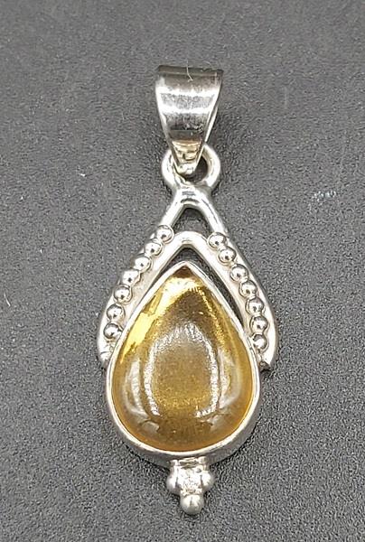 Pendant Citrine Sterling Silver