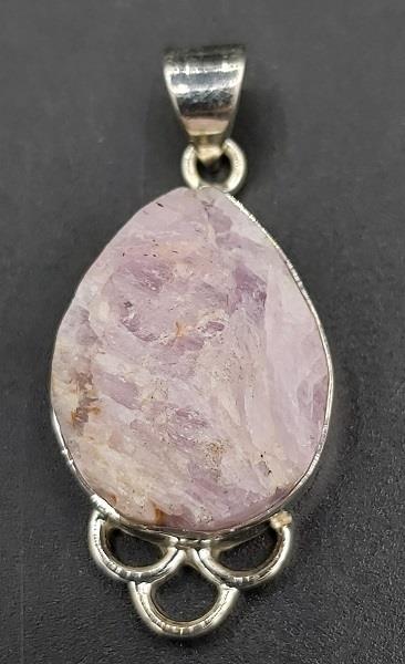 Pendant Kunzite Sterling Silver