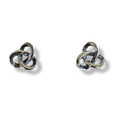 Earrings Trinity Stud Sterling Silver | Earthworks 