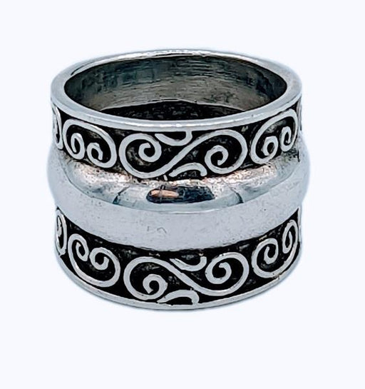 Ring Bali Style Sterling Silver | Earthworks 