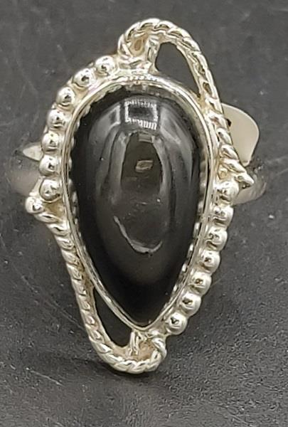 Ring Black Onyx Sterling Silver
