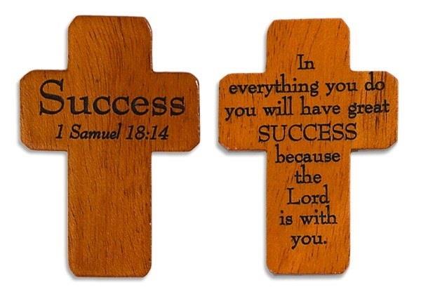 Pocket Cross Wood Success | Earthworks 