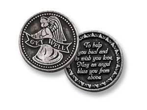 Pocket Token Get Well Angel