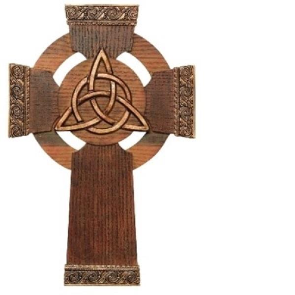 Wall Cross Trinity Knot