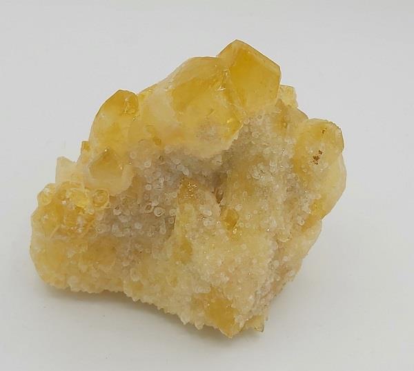 Sunshine Yellow Ferric Quartz Cluster 322g Approximate