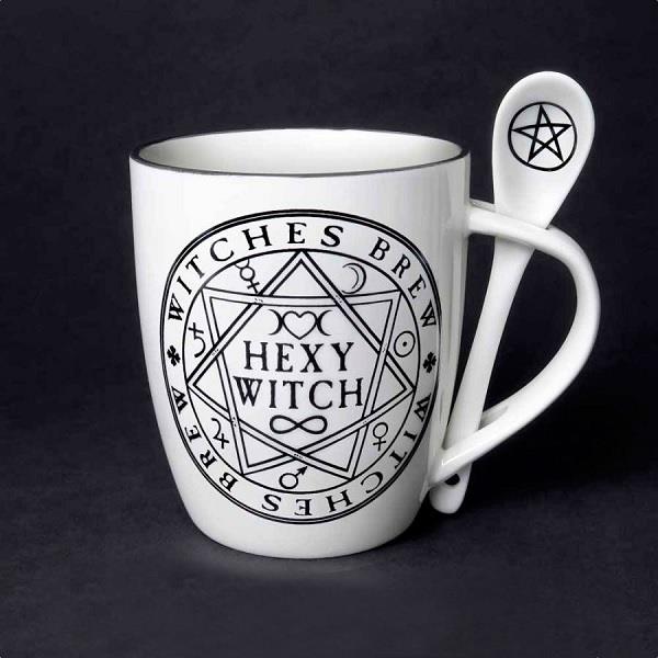 Mug & Spoon Set Hexy Witch