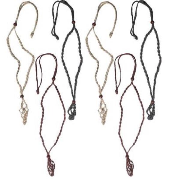 Hemp Necklace For Stone | Earthworks 