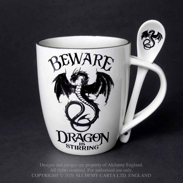 Dragon is Stirring Mug & Spoon Set