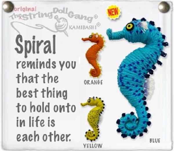 String Doll Spiral the Seahorse