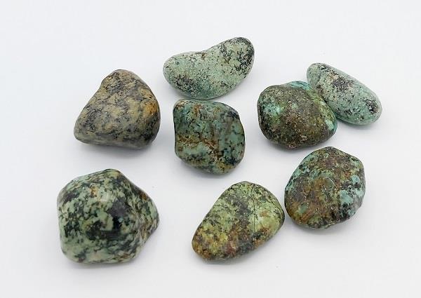 African Turquoise Tumbled Large