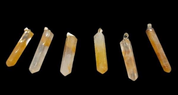 Pendant Golden Healer Quartz Point