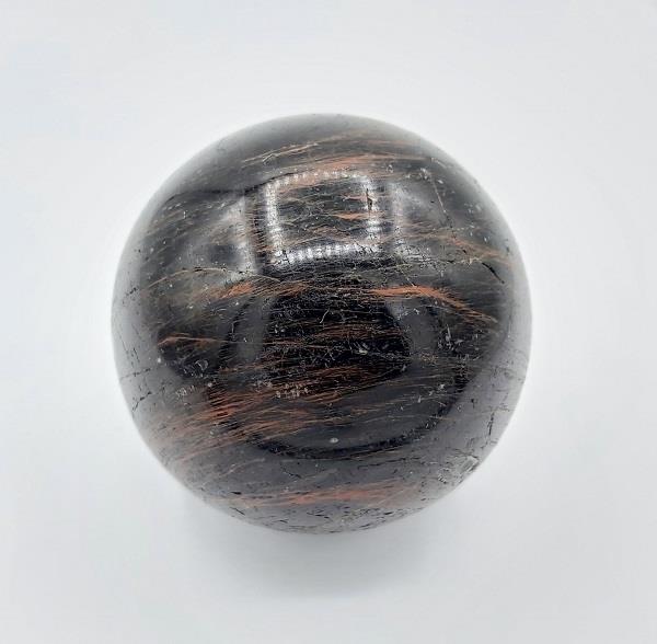 Black Tourmaline Sphere 414g Approximate