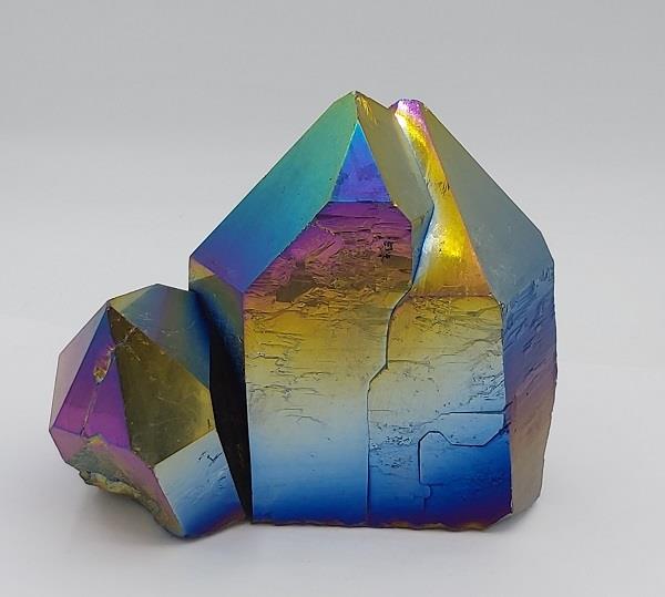 Rainbow Aura Quartz Cluster 1450g Approximate