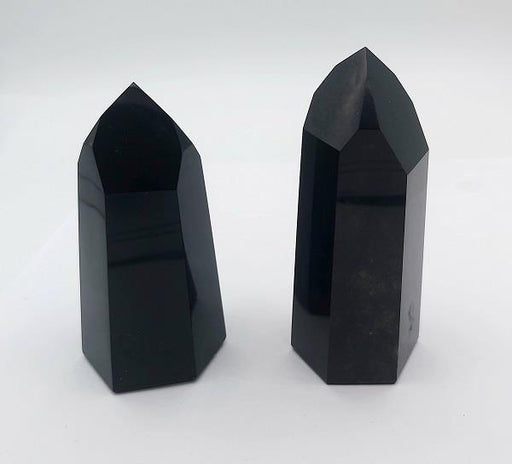 Black Obsidian Generator Point 190g Approx | Earthworks