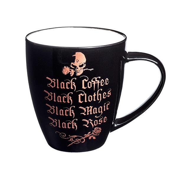 Mug Black Coffee, Black Clothes | Earthworks 