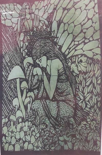 Wall Hanging Sleeping Fairy | Earthworks