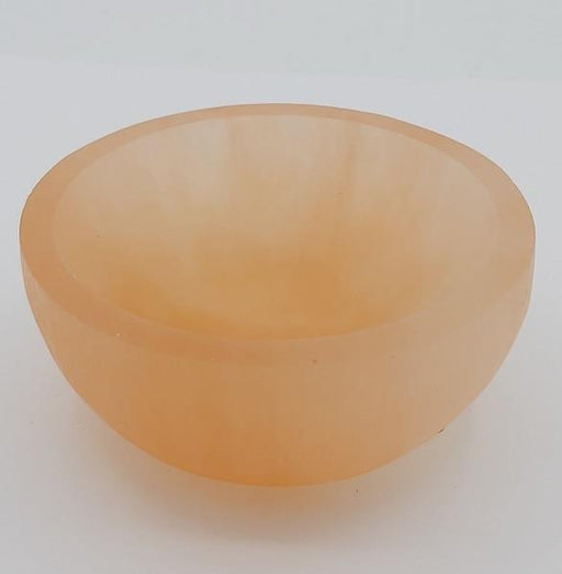 Orange Selenite 8cm Bowl | Earthworks 