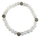 6mm Bracelet Crackle Quartz 4 Buddhas | Earthworks 