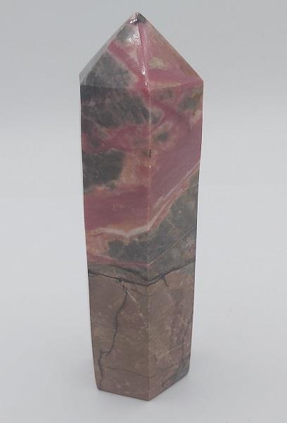 Rhodonite Tower 402g Approximately | Earthworks 