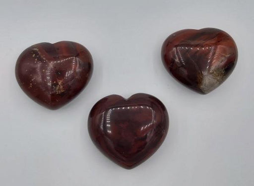 45mm Puffy Heart Red Jasper | Earthworks