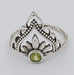 Ring Peridot Sterling Silver | Earthworks 