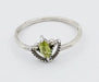 Ring Peridot Sterling Silver | Earthworks 