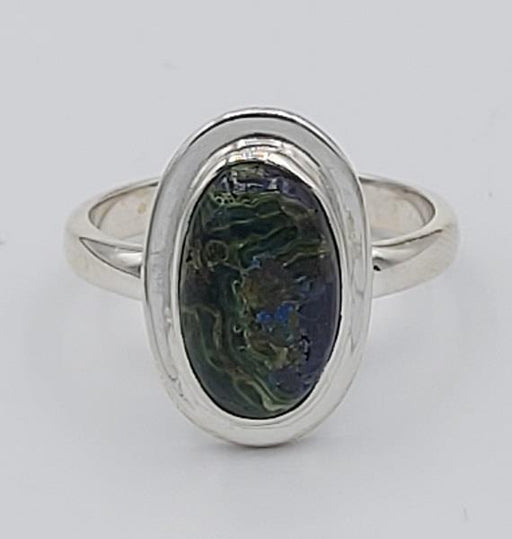 Ring Azurite Sterling Silver | Earthworks 